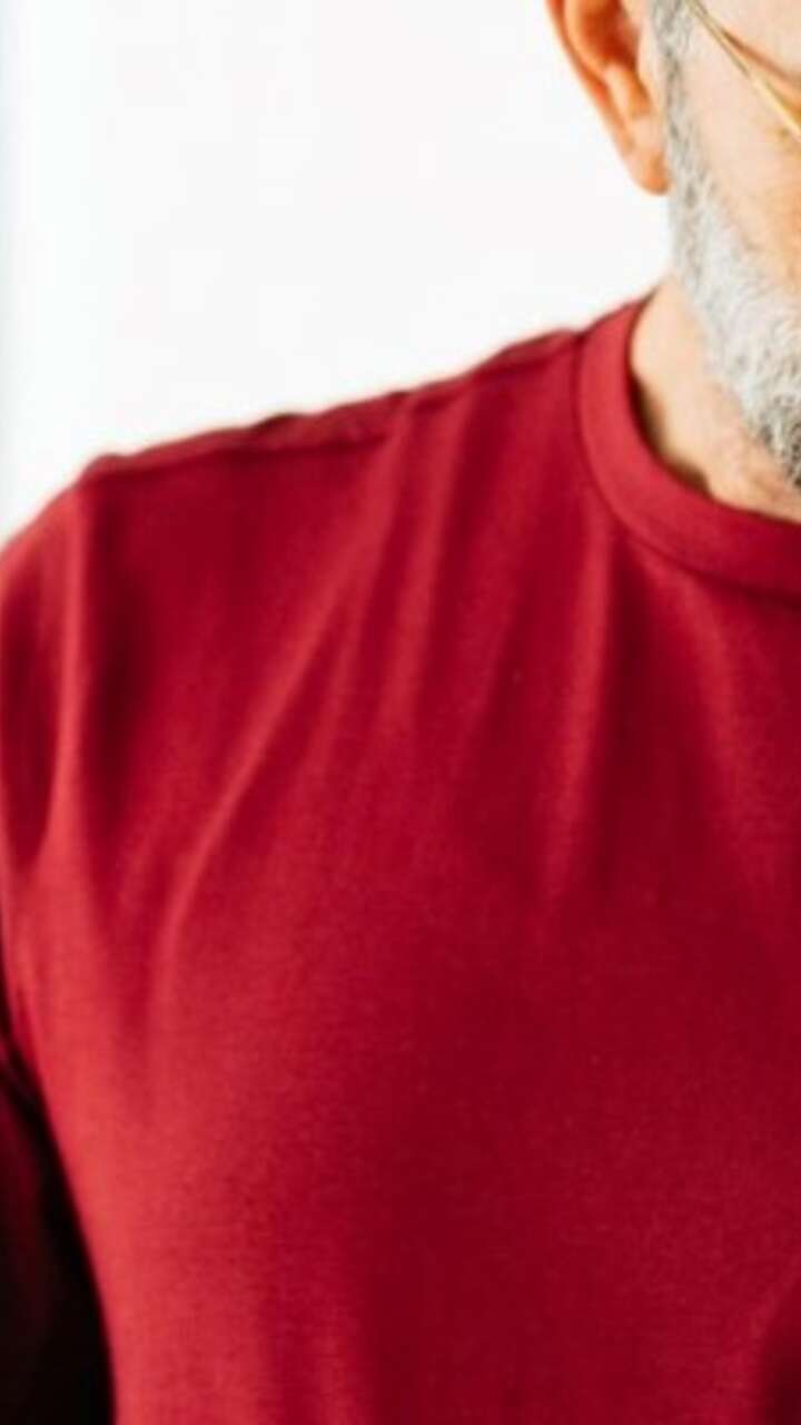 Man in red jumper