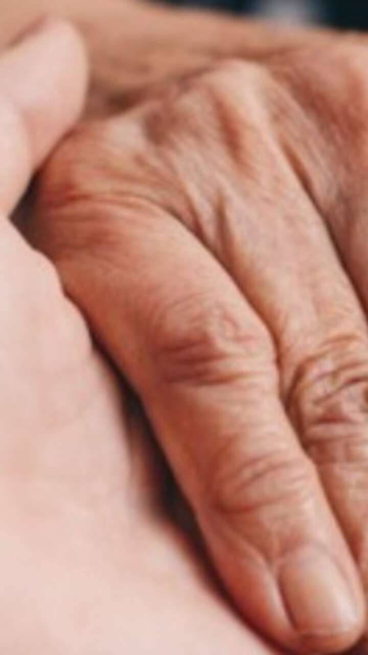 Holding hands