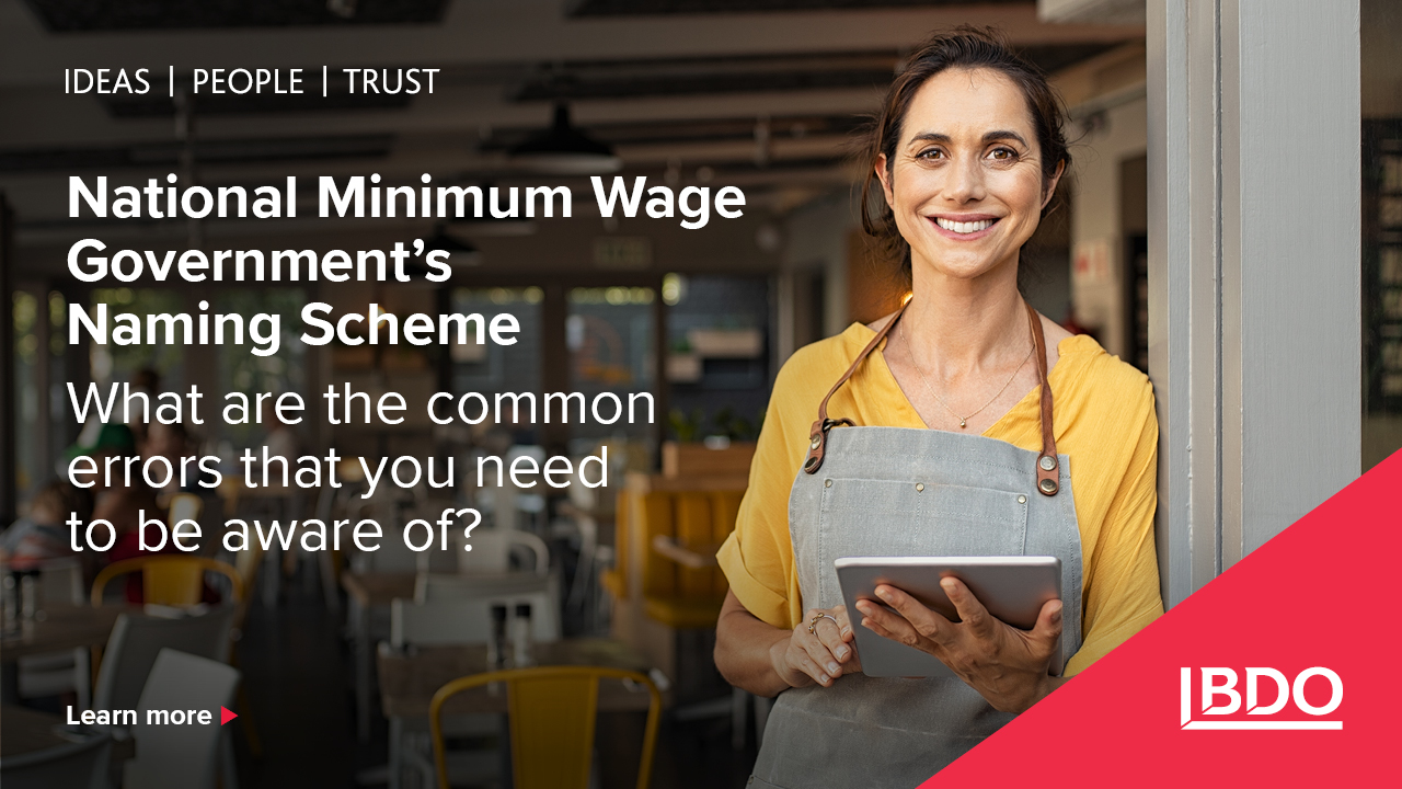 National Minimum Wage a guide for 2024 BDO