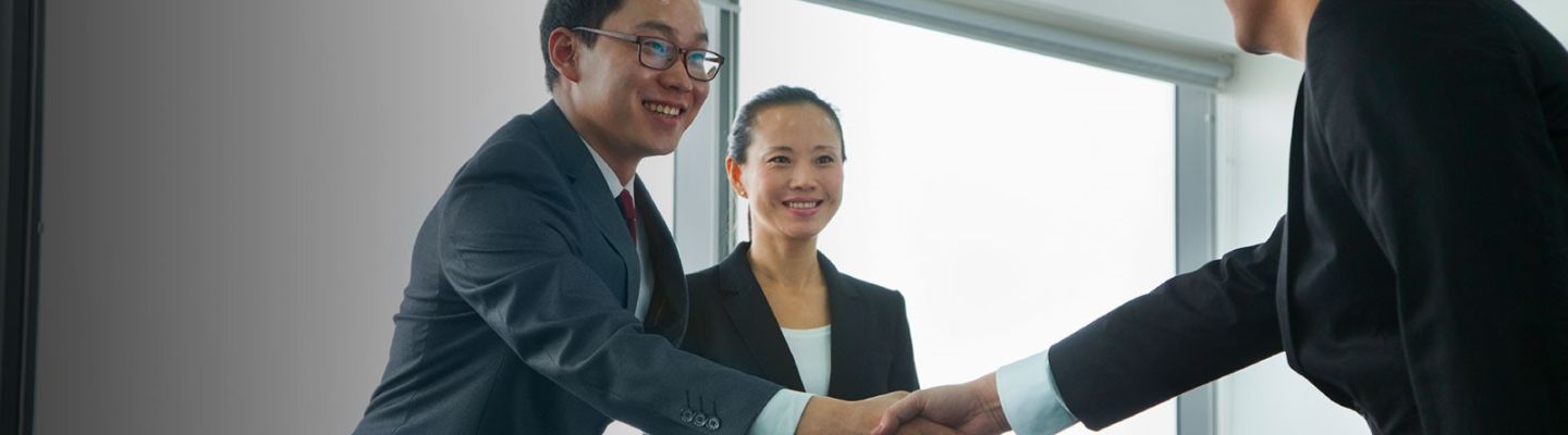 shaking hands