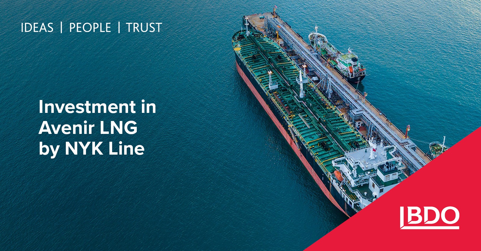 Avenir LNG | NYK Line | Investment | Transaction Services - BDO
