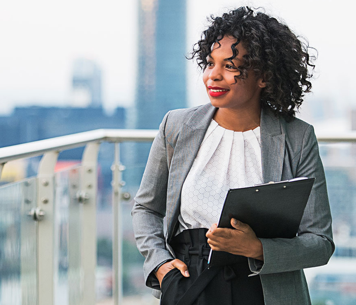 woman with laptop